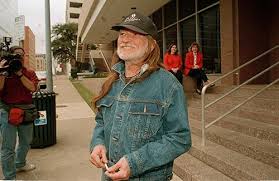 Willie Nelson in spijkerjack