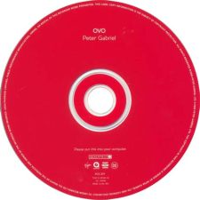 cd-label OVO van Peter Gabriel