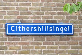 straatnaambord Cithershillsingel